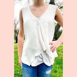 Green Envelope *Los Angeles* White Shirt Size S